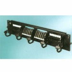 亚美亚超五类48口配线架 带理线环的综合布线设备解析